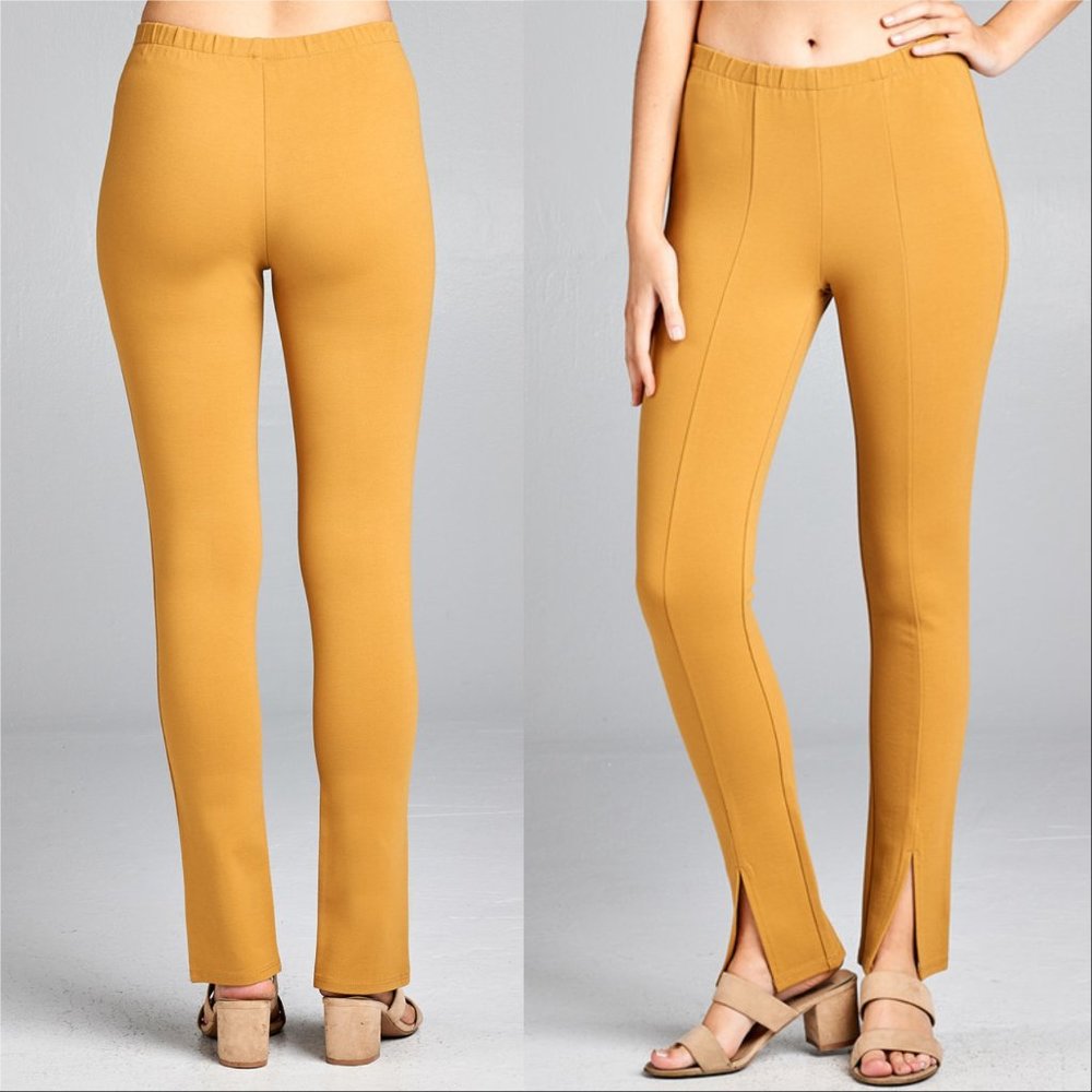 Skinny Pants - YELLOW - Picture 5 of 5